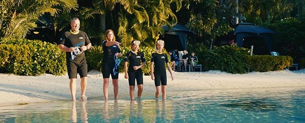 Snorkeling at Discovery Cove Orlando