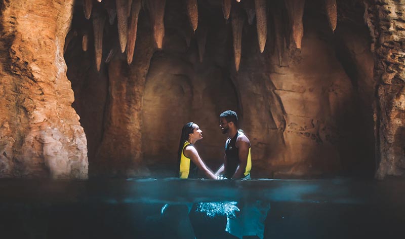 Wind-Away River cavern at Discovery Cove Orlando