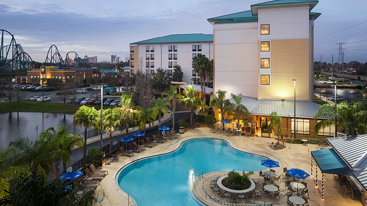 SpringHill Suites Orlando Pool Exterior