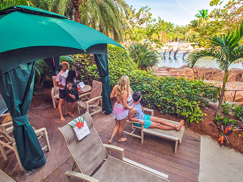 Reserve a VIP Cabana at Discovery Cove Orlando